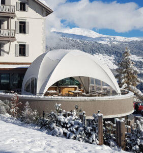 winter dome tent