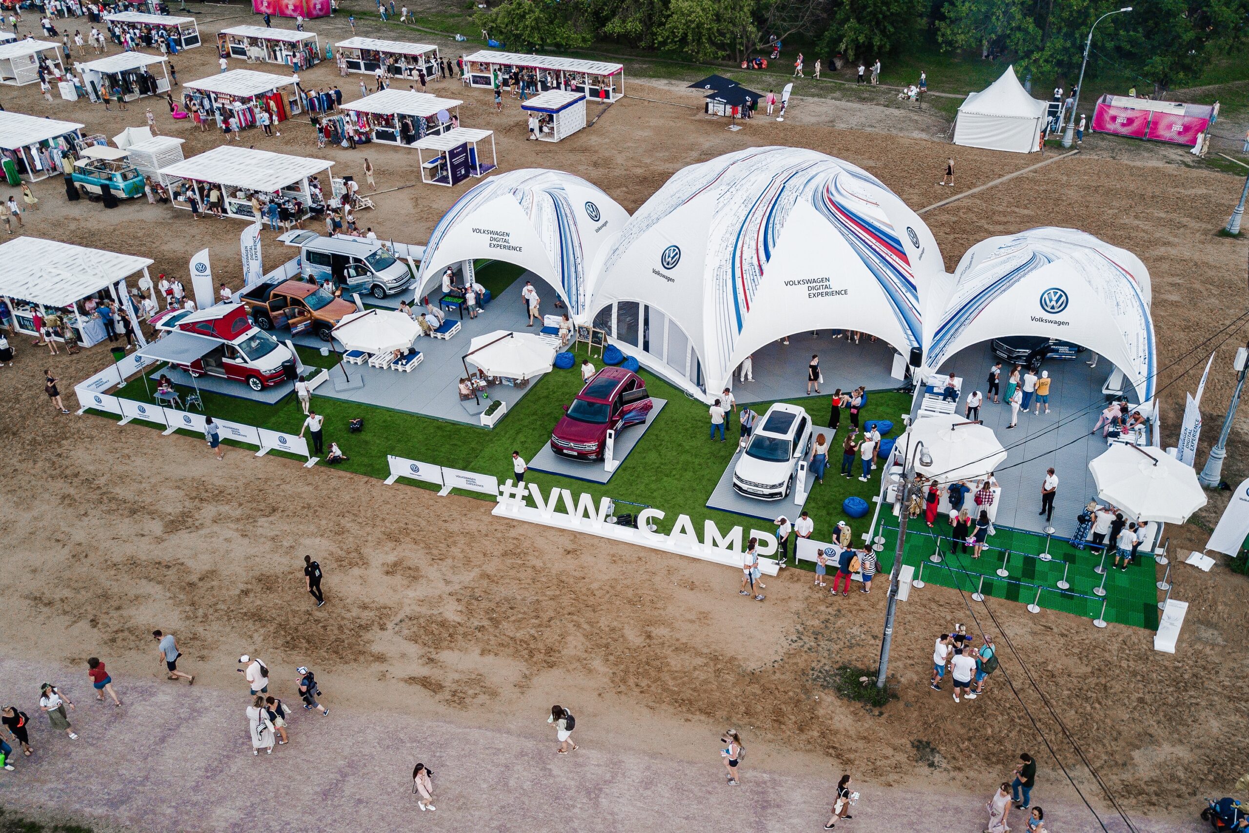 Custom tents with logo village