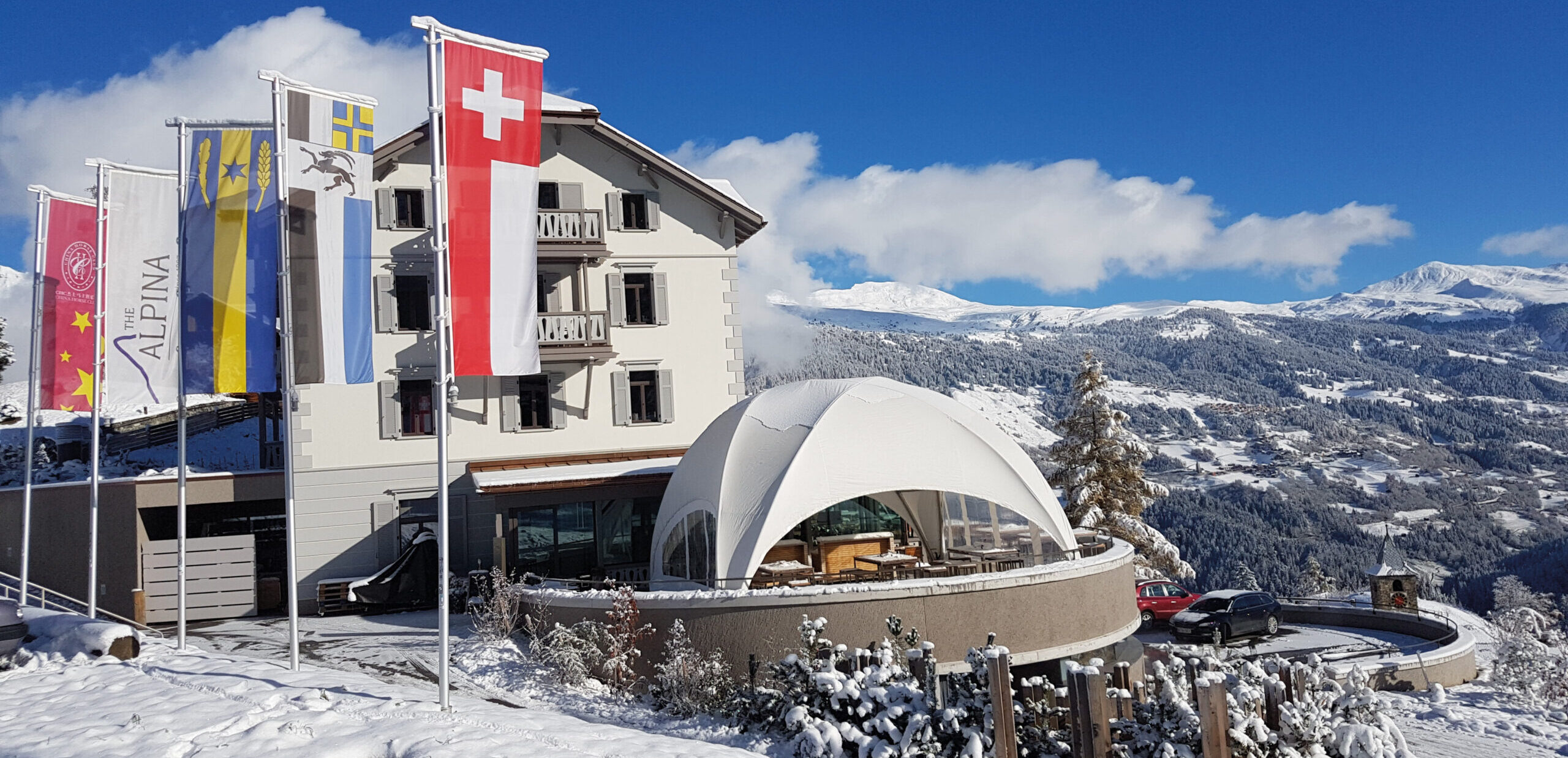 Winter dome tent