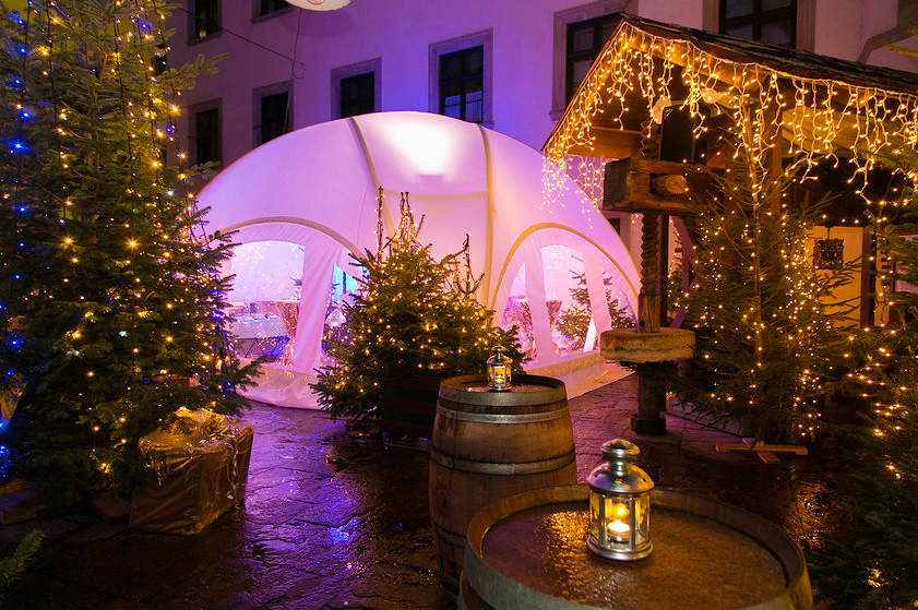 Christmas tent