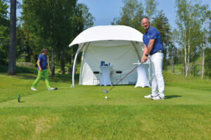 Golf tent Golf tent