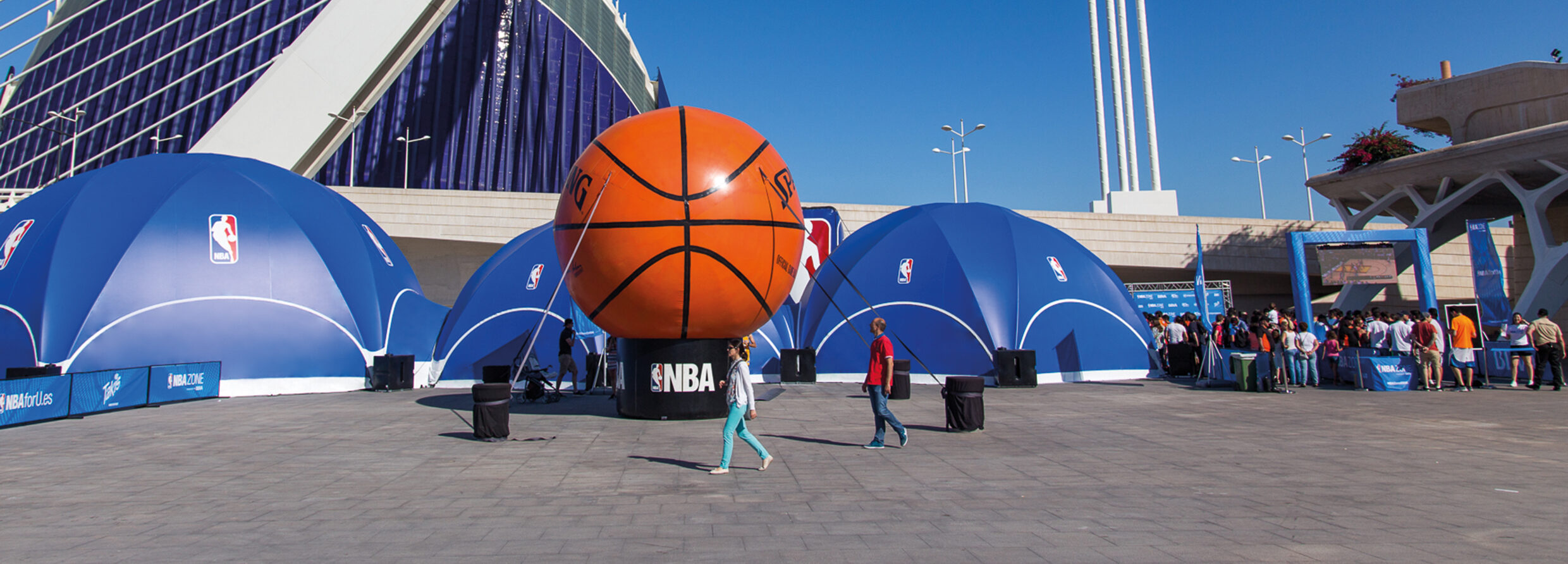 Tent for sporting events
