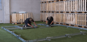 Decking installation
