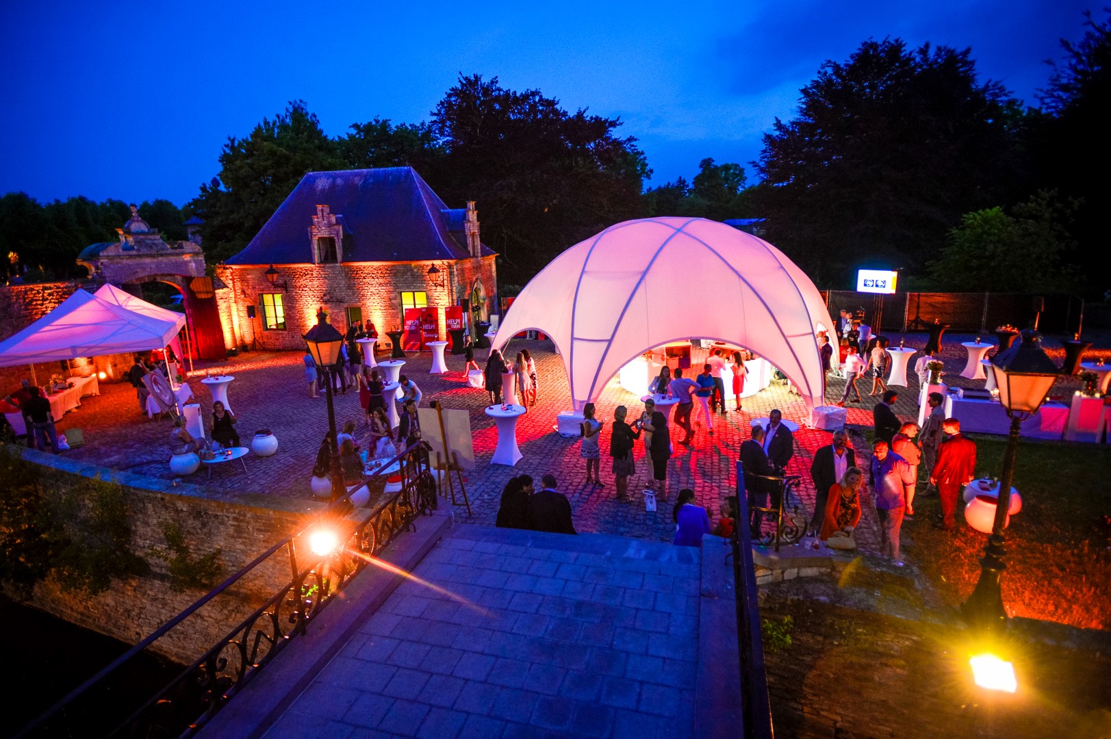 Event tent dome