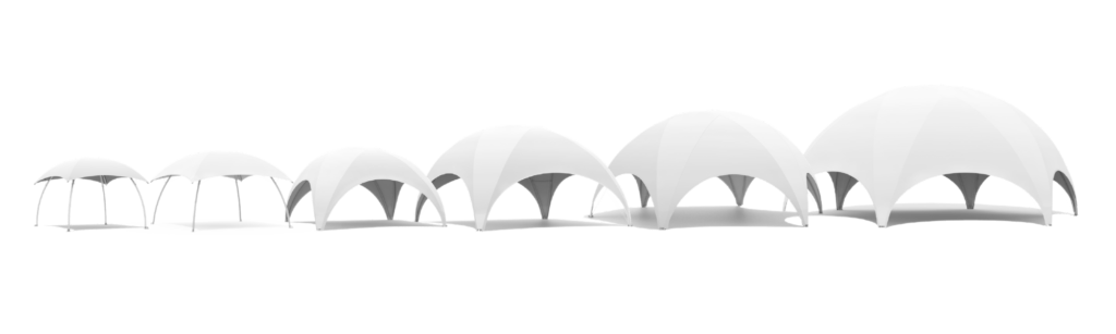 Tent sizes