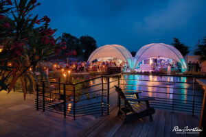 dome shaped tent