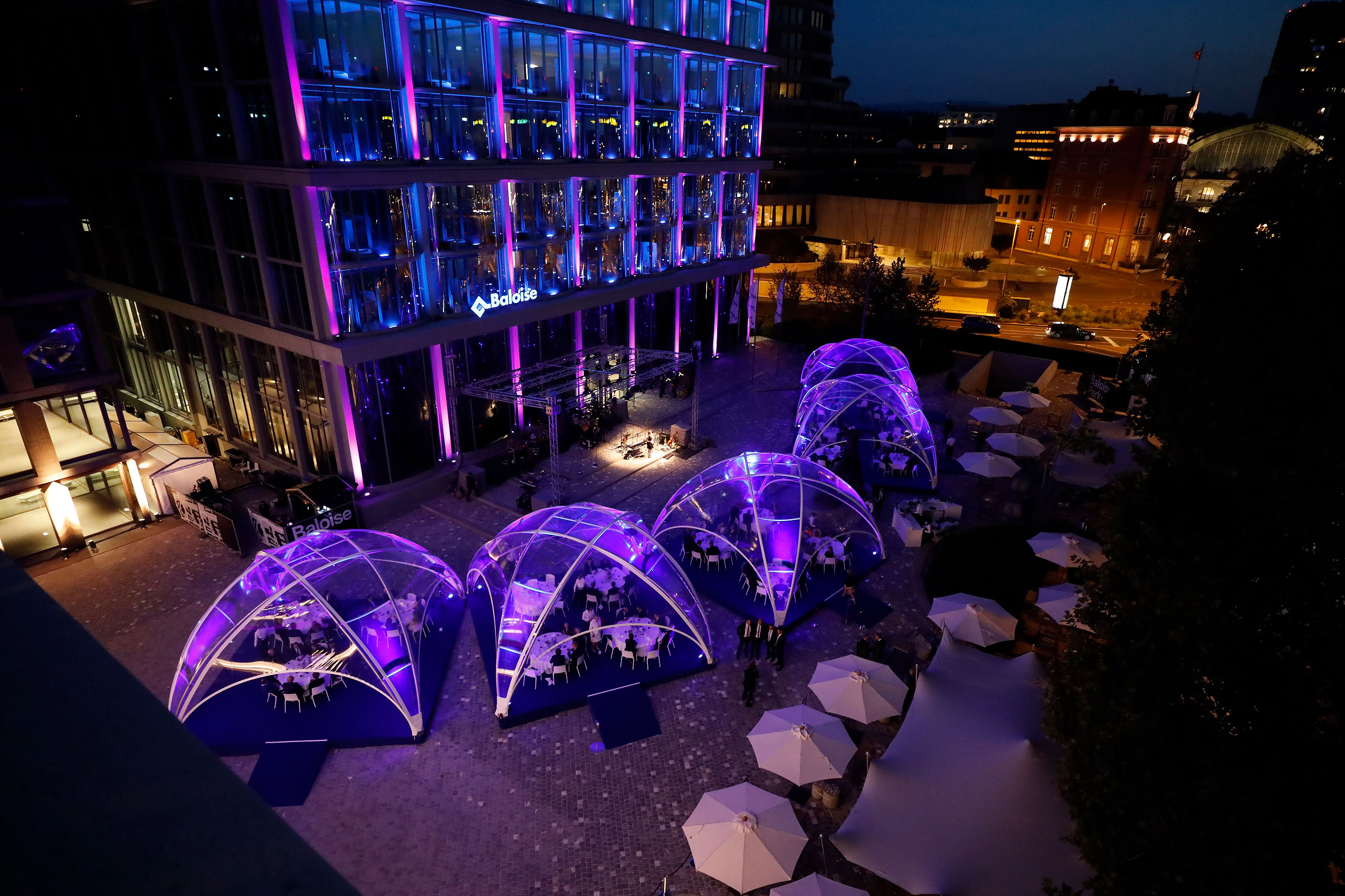dome tents for events