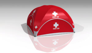 first aid tent