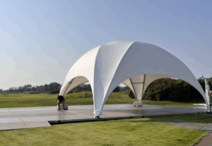 stage covering stage covering