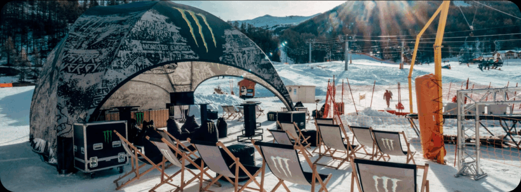 Personalized winter tent heating