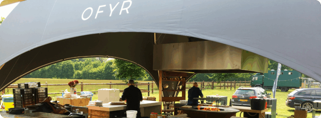 Fire proof tent